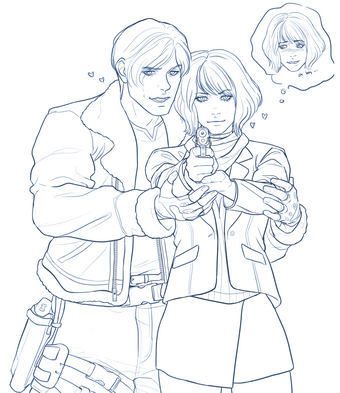 Ashley and Leon Ashley and Leon